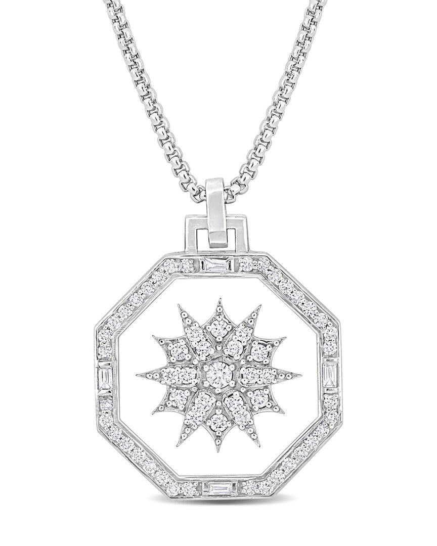 Rina Limor 14k 0.72 Ct. Tw. Diamond Floral Pendant