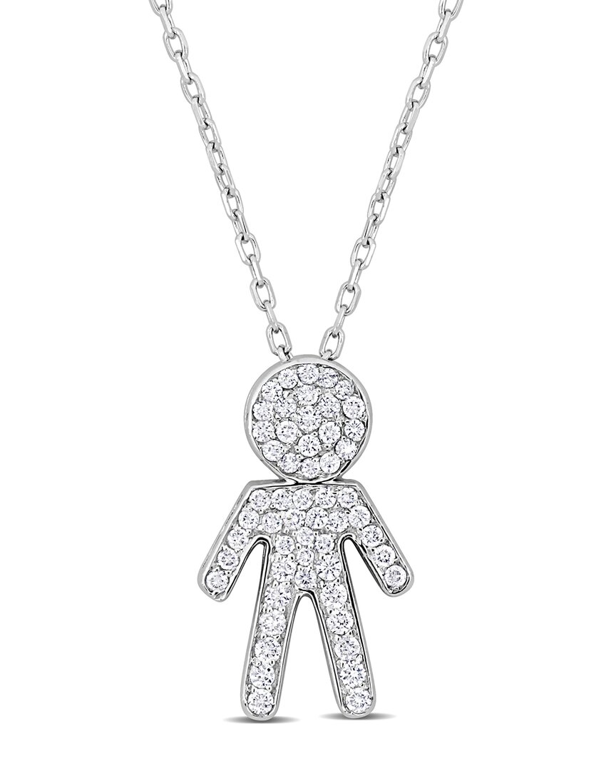 Rina Limor 14k 0.17 Ct. Tw. Diamond Boy Pendant