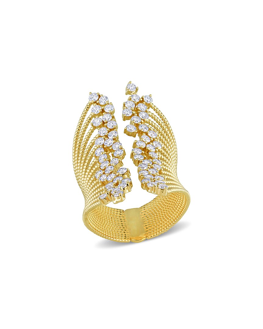Rina Limor 14k 1.80 Ct. Tw. Diamond Cocktail Ring In Gold