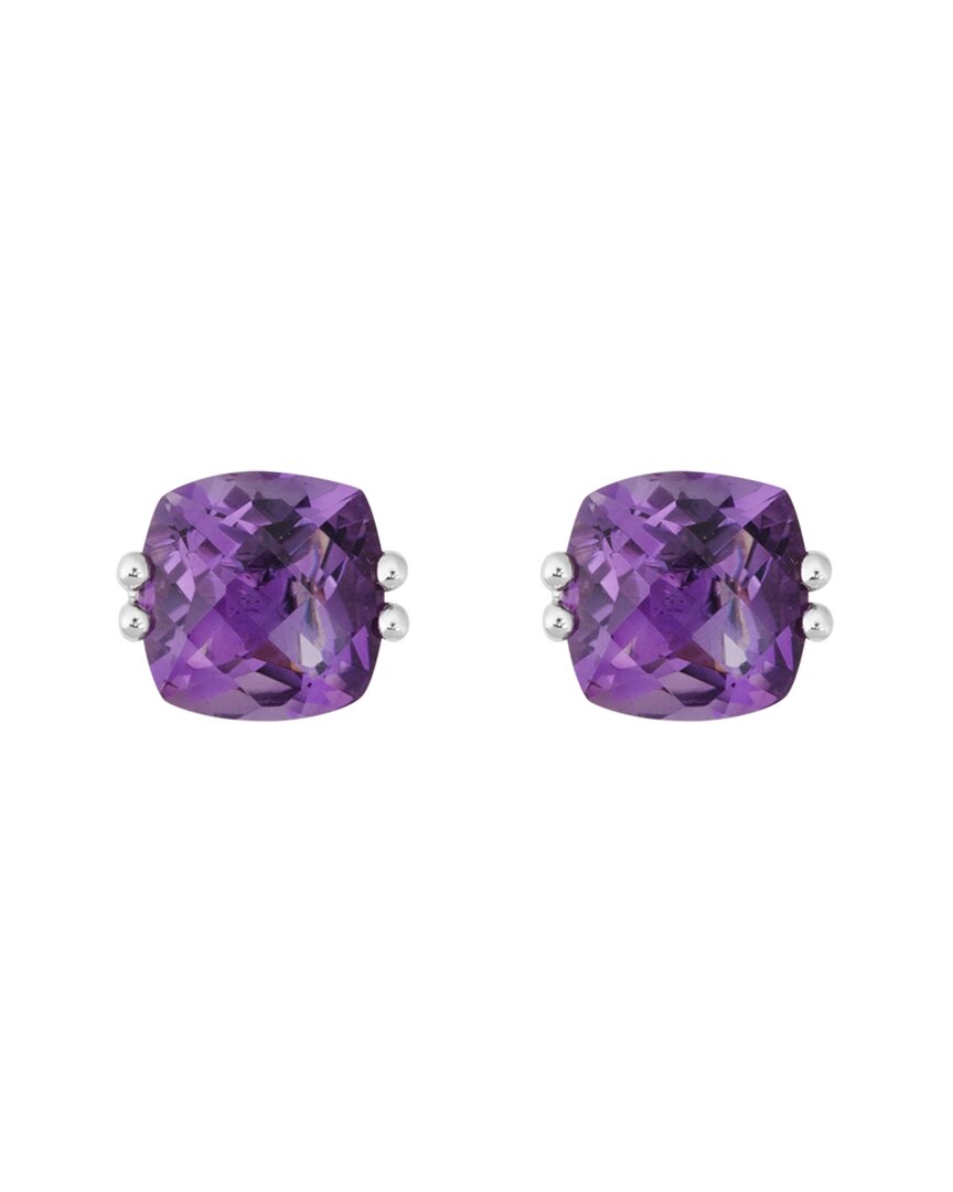 Diamond Select Cuts 14k 1.60 Ct. Tw. Amethyst Earrings