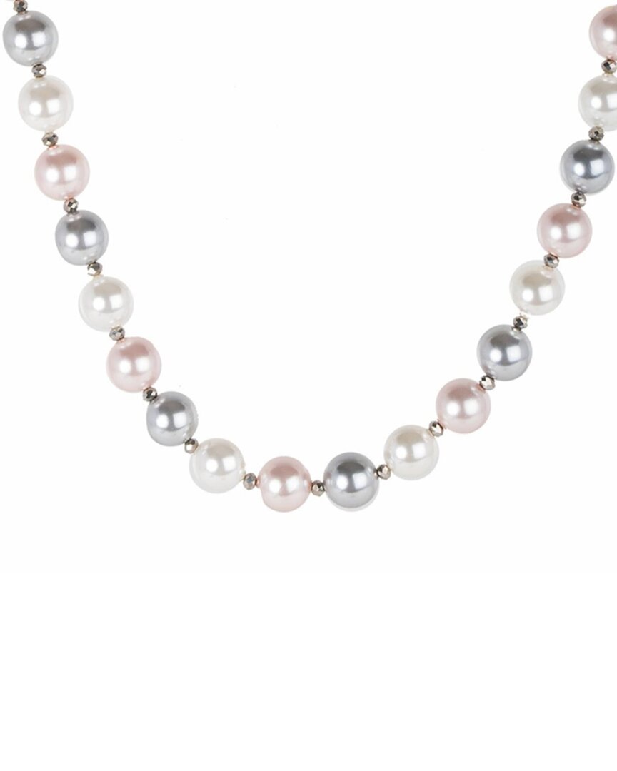 Saachi Pearl Seashell Pearl Collar Necklace In Multi