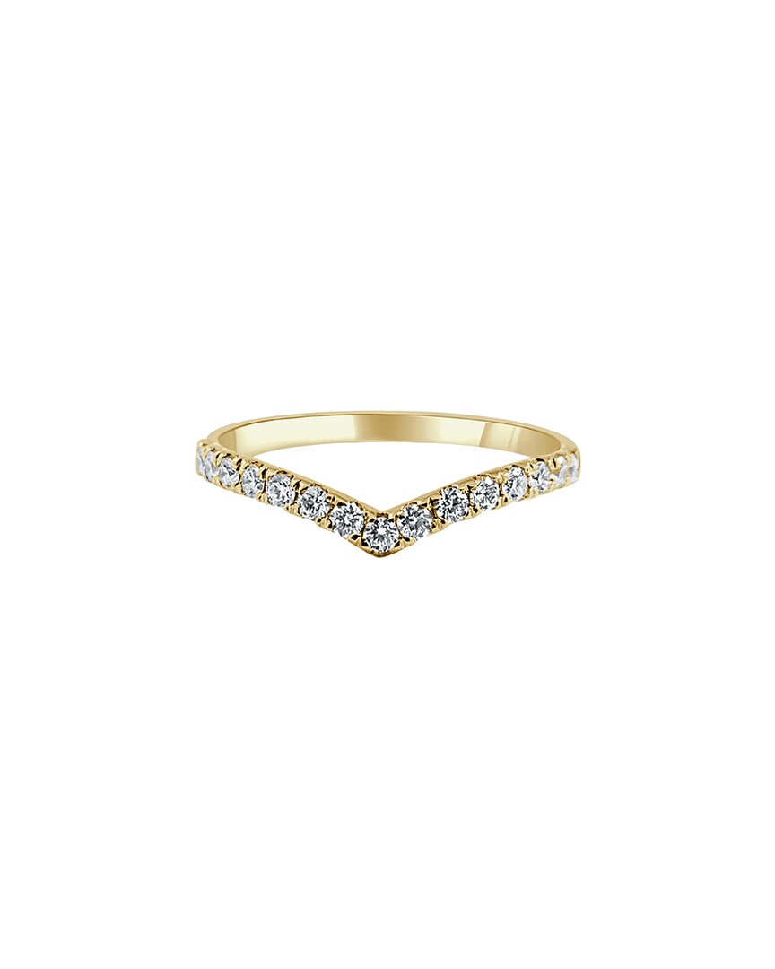 Sabrina Designs 14k 0.25 Ct. Tw. Diamond V Ring