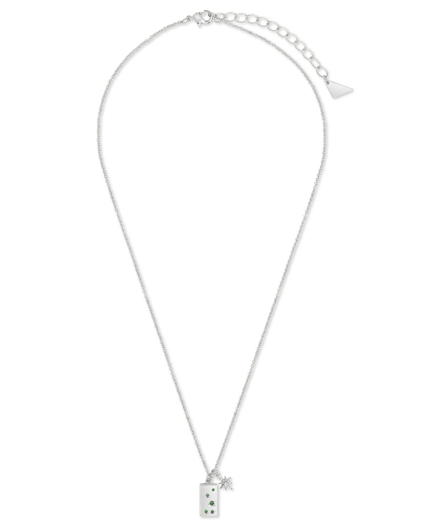 Shop Sterling Forever Cz Charm Necklace