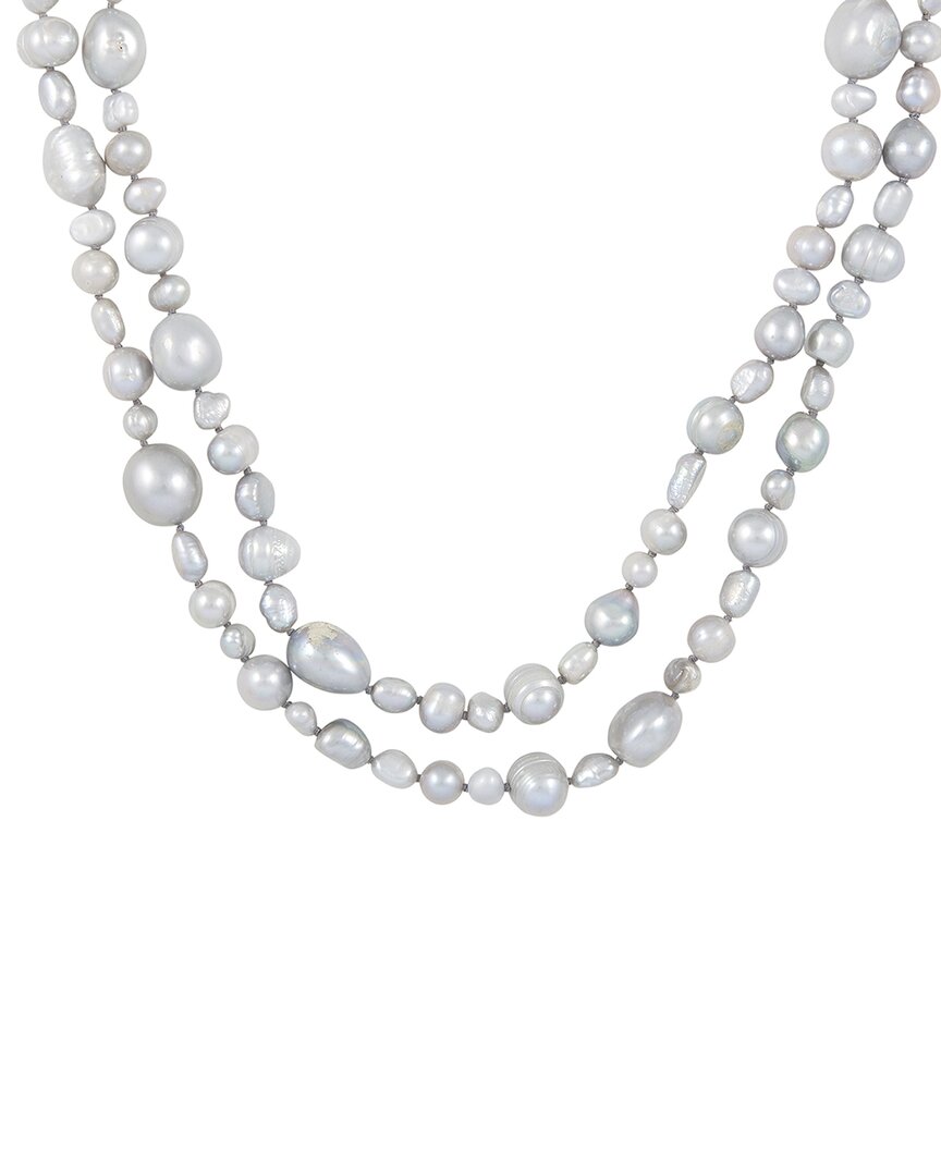 Splendid Pearls 3-8mm Pearl Necklace