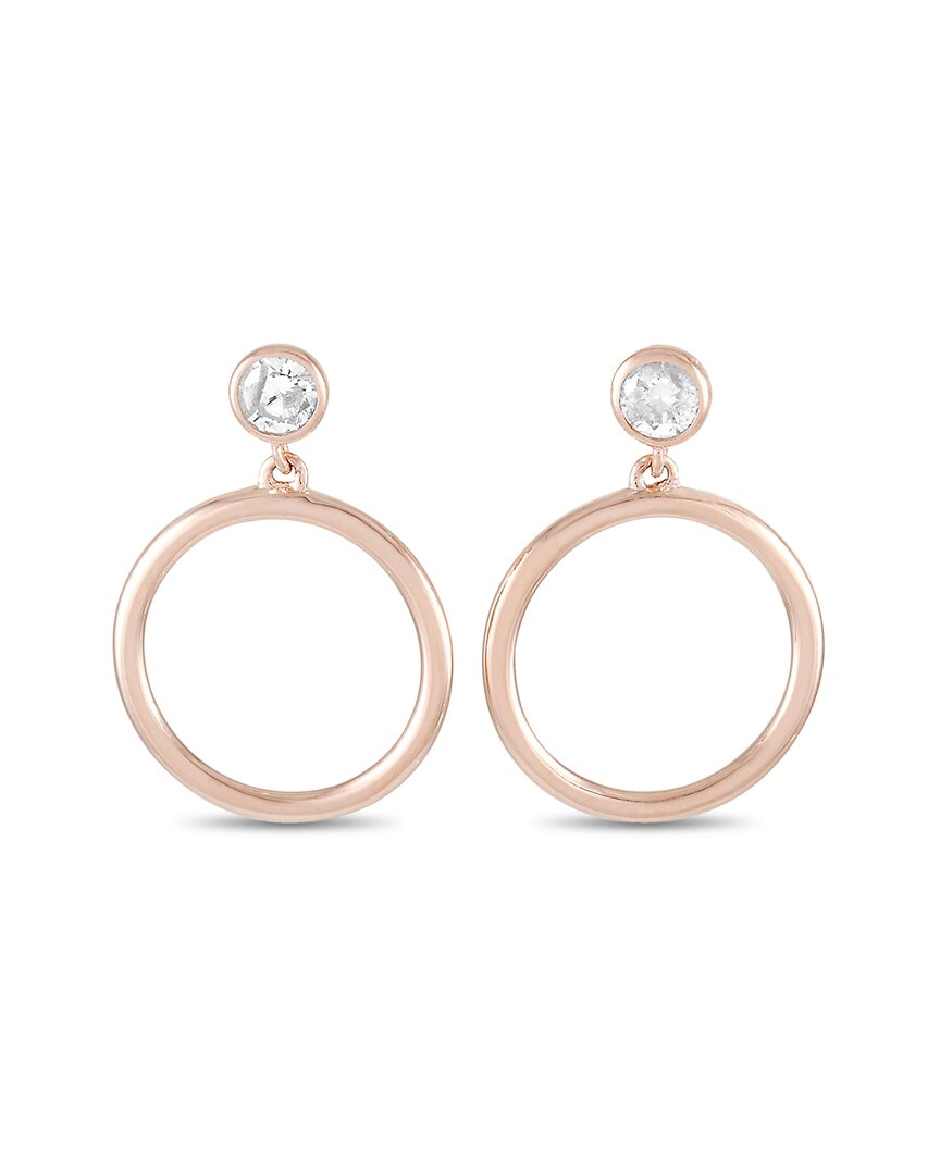 Diamond Select Cuts 14k Rose Gold 0.18 Ct. Tw. Diamond Earring