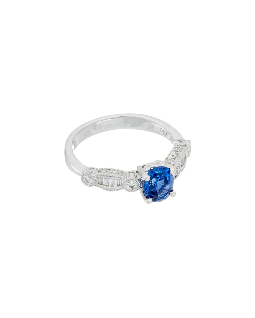 Diana M. Fine Jewelry 18k 1.68 Ct. Tw. Diamond & Sapphire Ring