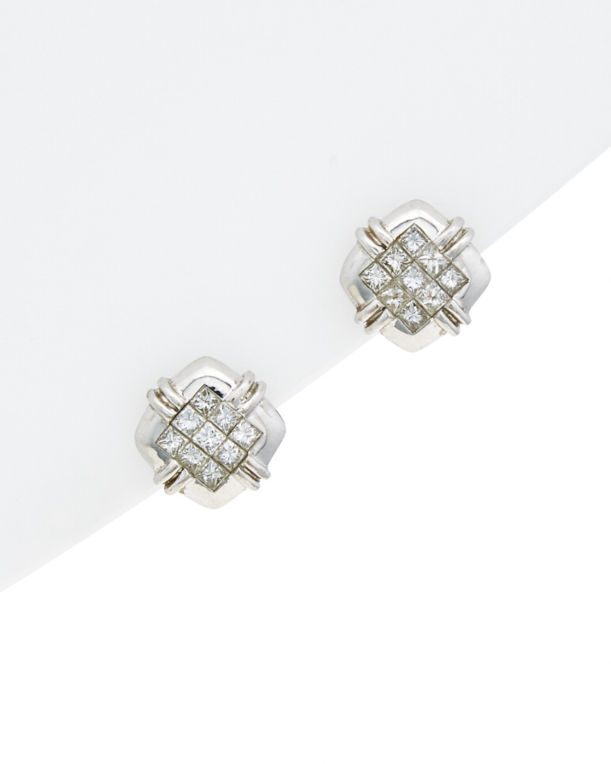 Diana M. Diana M 18k 1.50 Ct. Tw. Diamond Studs