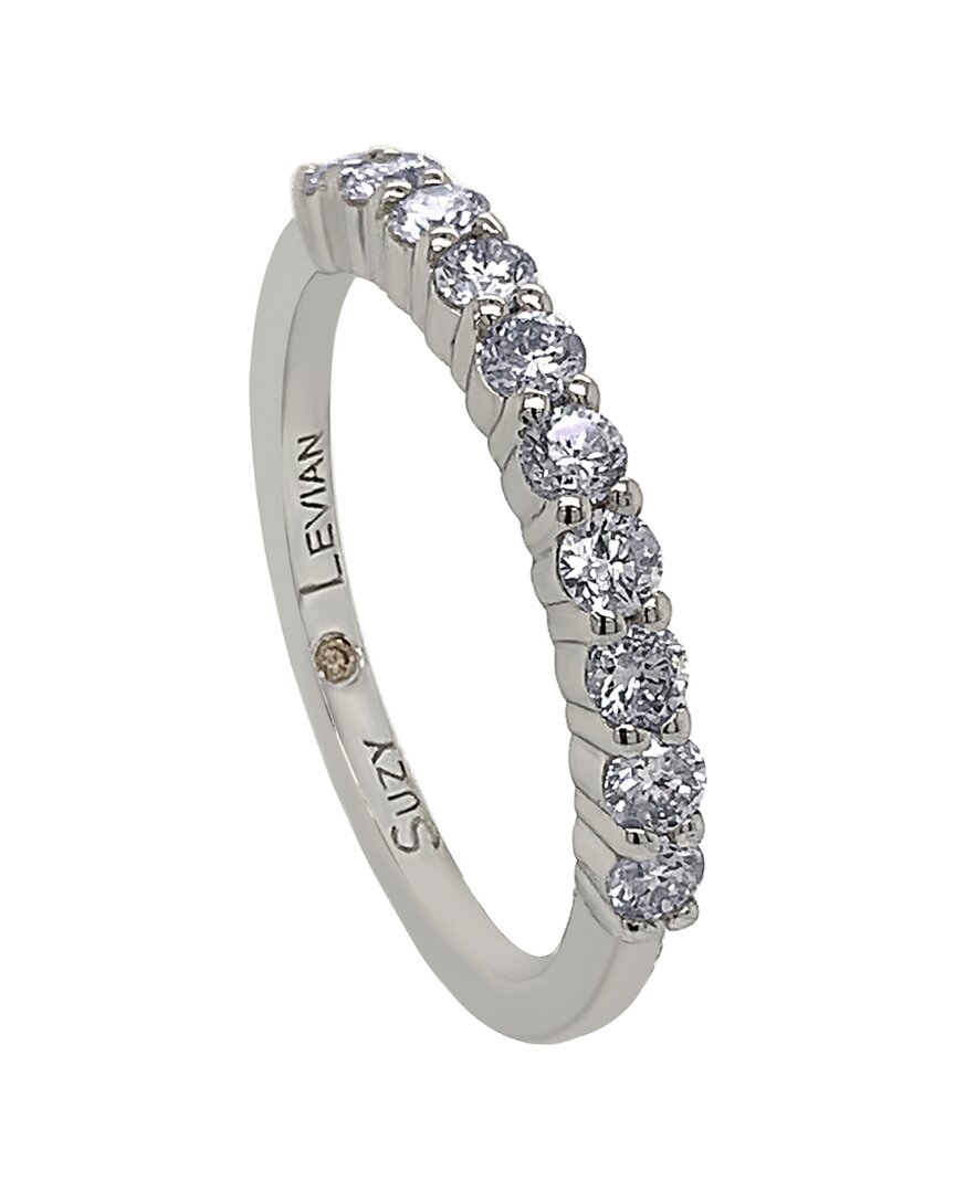 Suzy Levian 14k 0.50 Ct. Tw. Diamond Half-eternity Ring