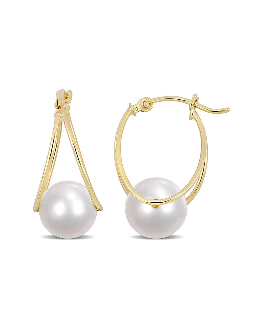 Rina Limor 14k 8-8.5mm Pearl Earrings