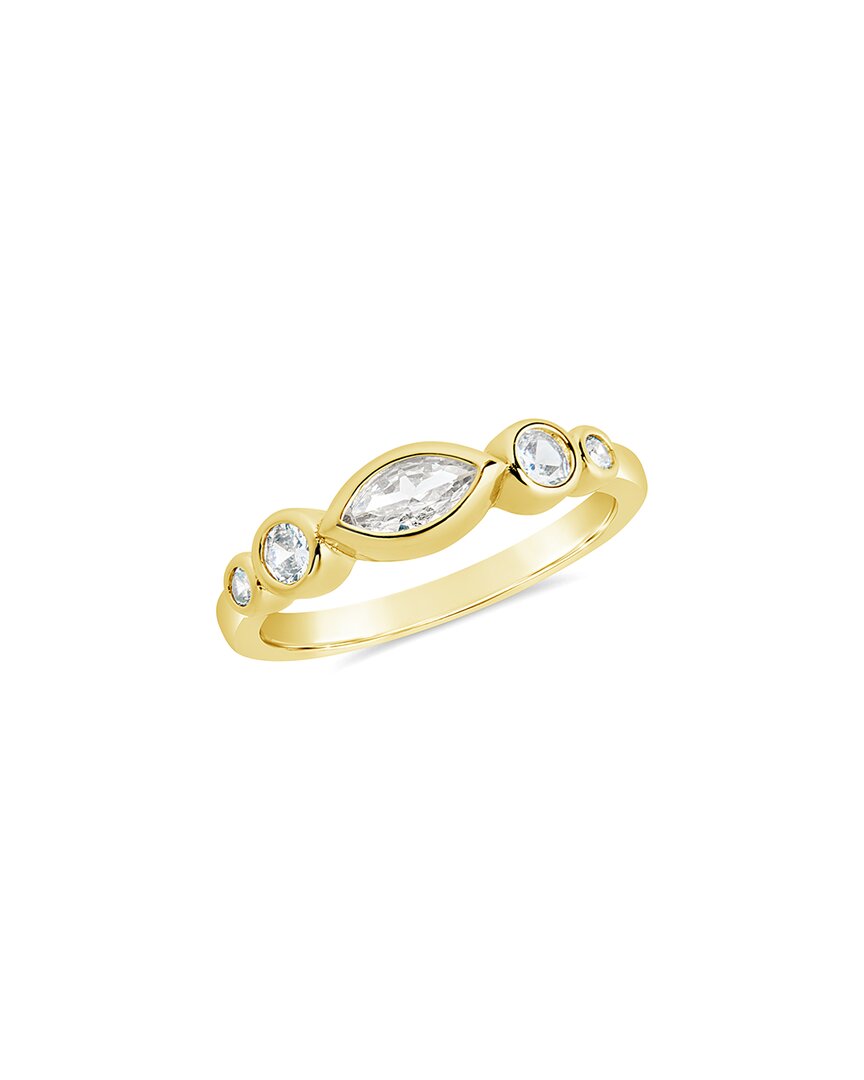 Shop Sterling Forever 14k Plated Mylena Ring