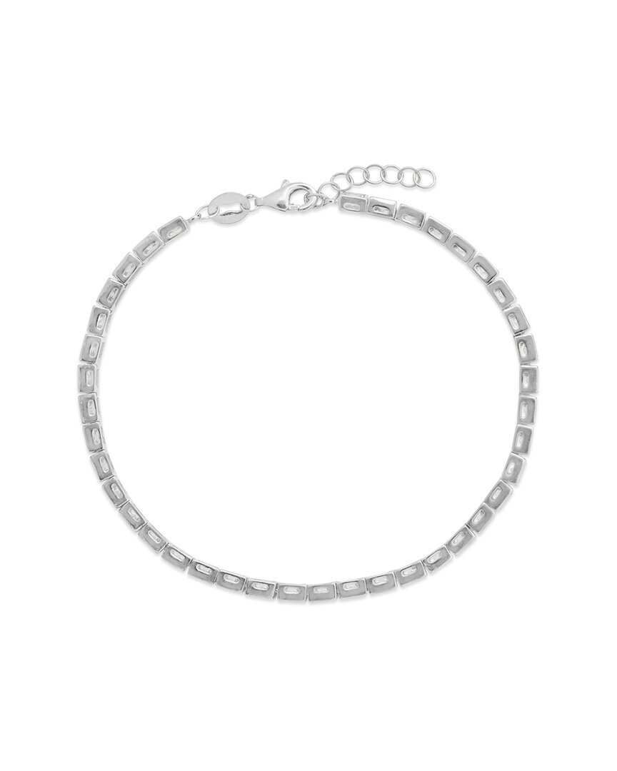 Sterling Forever Rhodium Plated Christina Bracelet