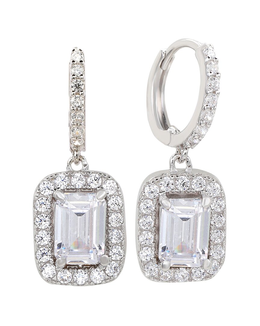Suzy Levian Cz Jewelry Suzy Levian Silver Cz Dangle Earring