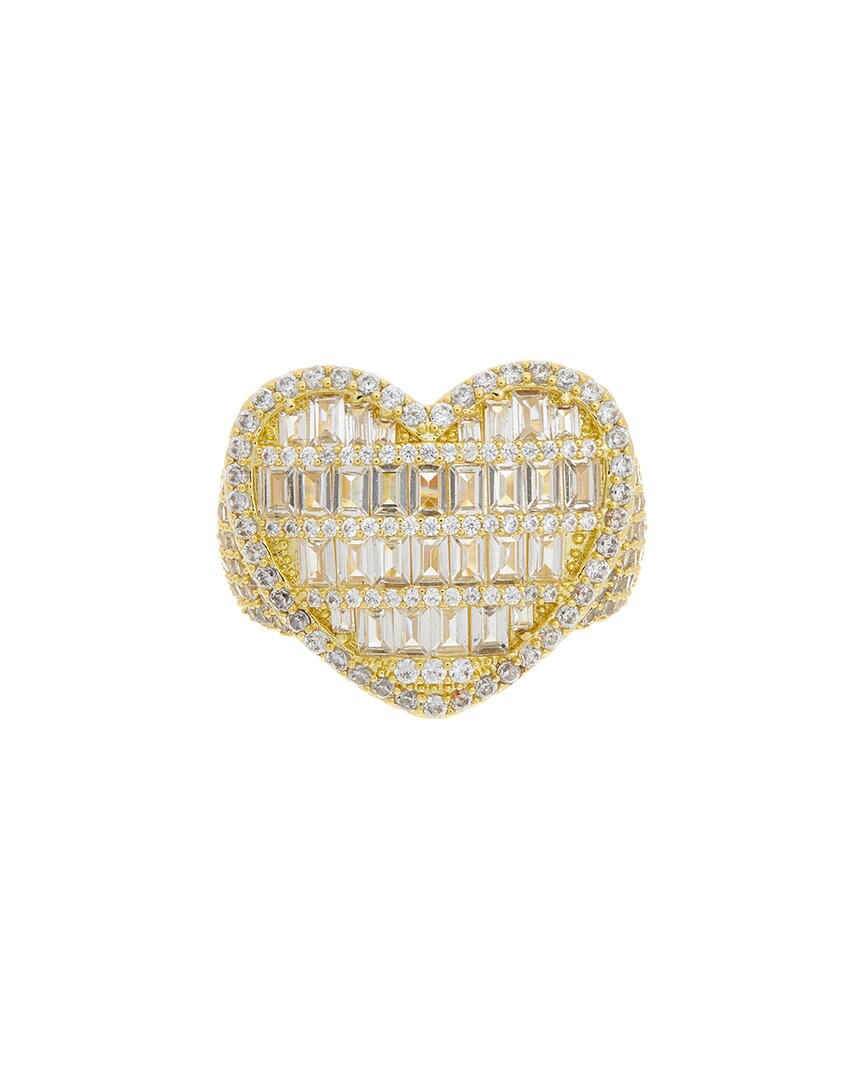 Juvell 18k Plated Cz Ring