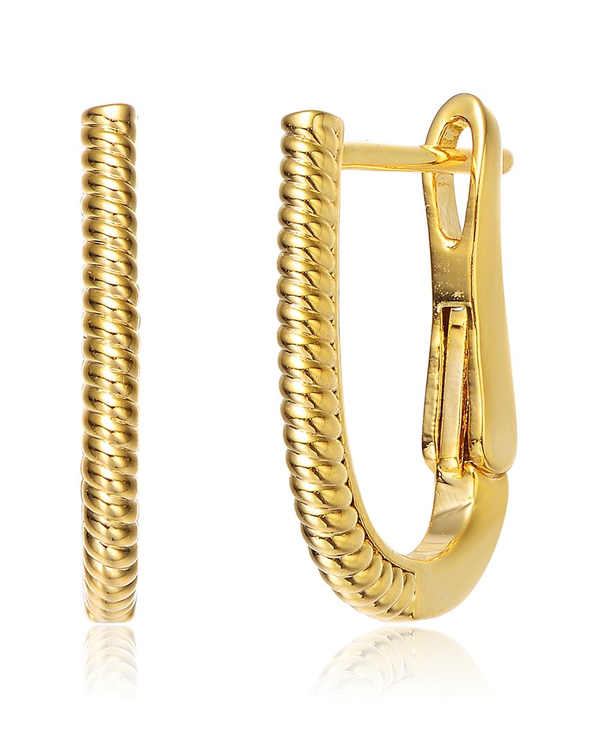 Genevive 14k Plated Earrings