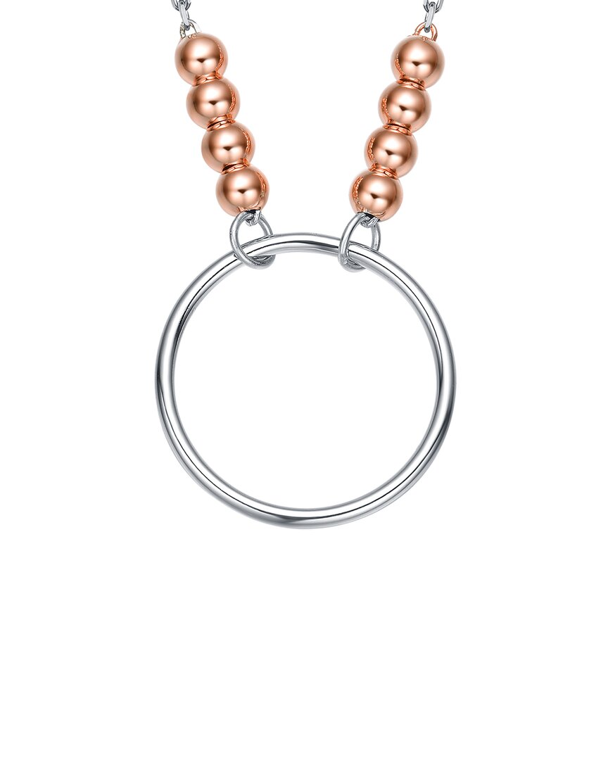 Genevive 18k Rose Gold Vermeil Necklace