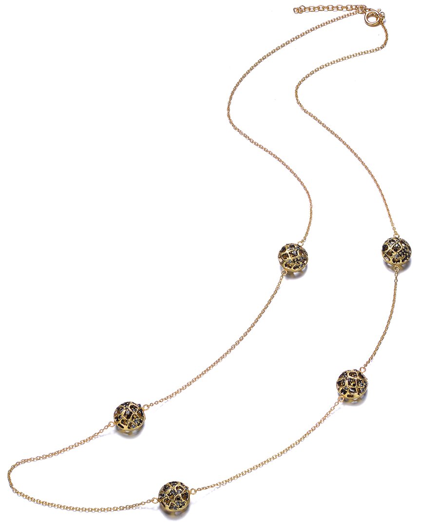 Genevive 18k Rose Gold Vermeil Necklace