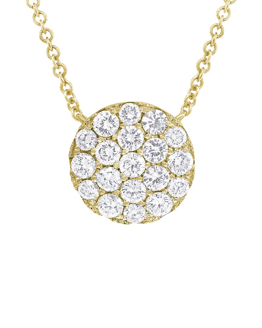 Diana M. 14k Gold 1.00 Ct. Tw. Diamond Necklace