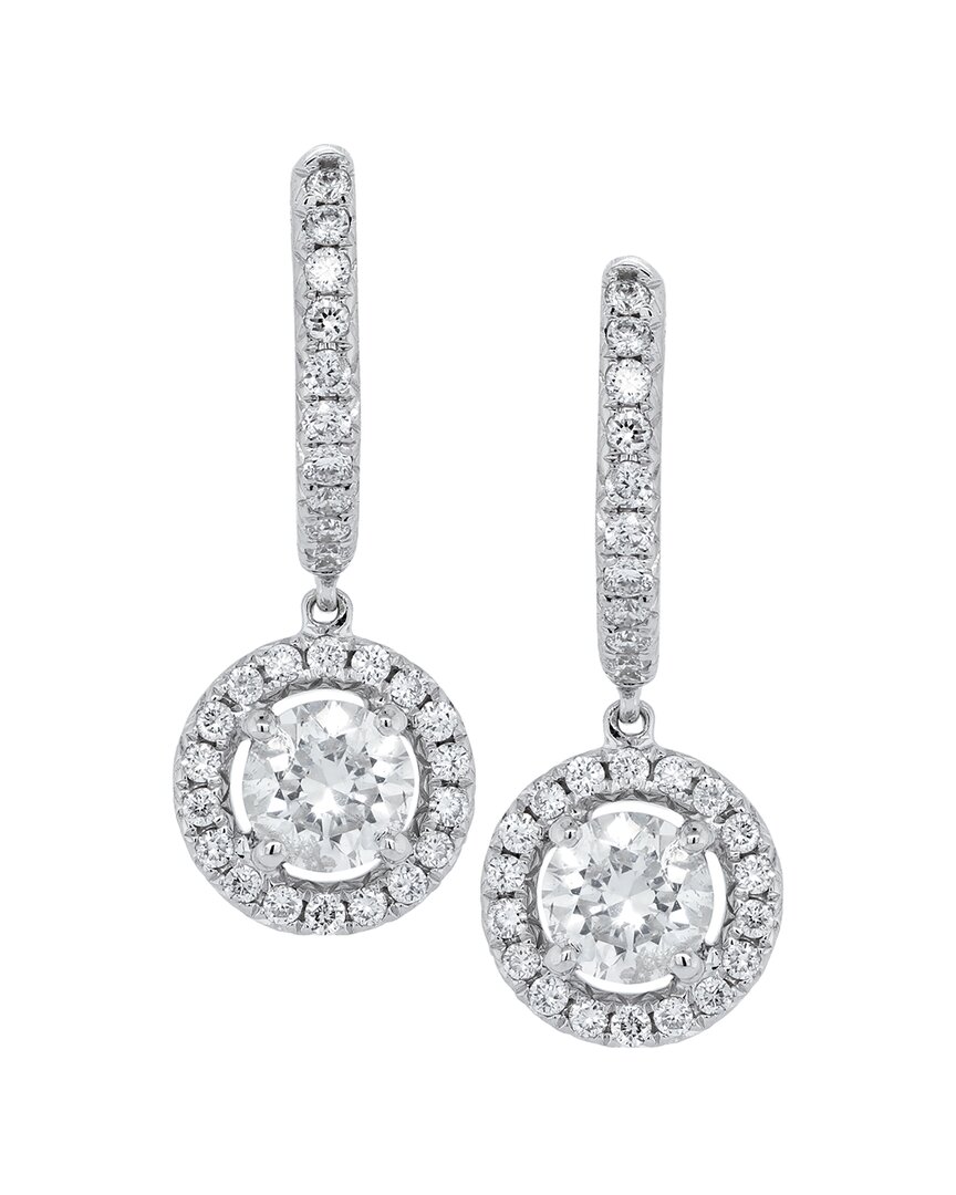 Diana M. Fine Jewelry 14k 1.20 Ct. Tw. Diamond Drop Earrings