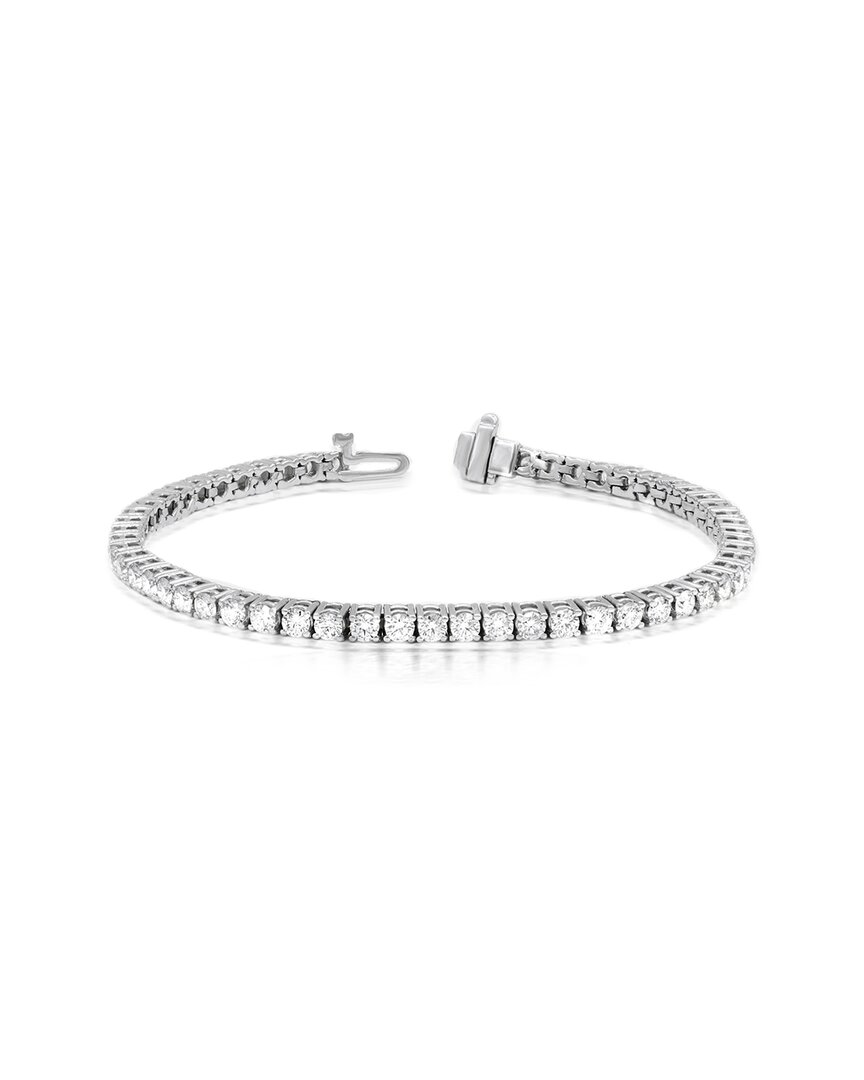Diana M. Fine Jewelry 14k 7.00 Ct. Tw. Diamond Tennis Bracelet Set In White