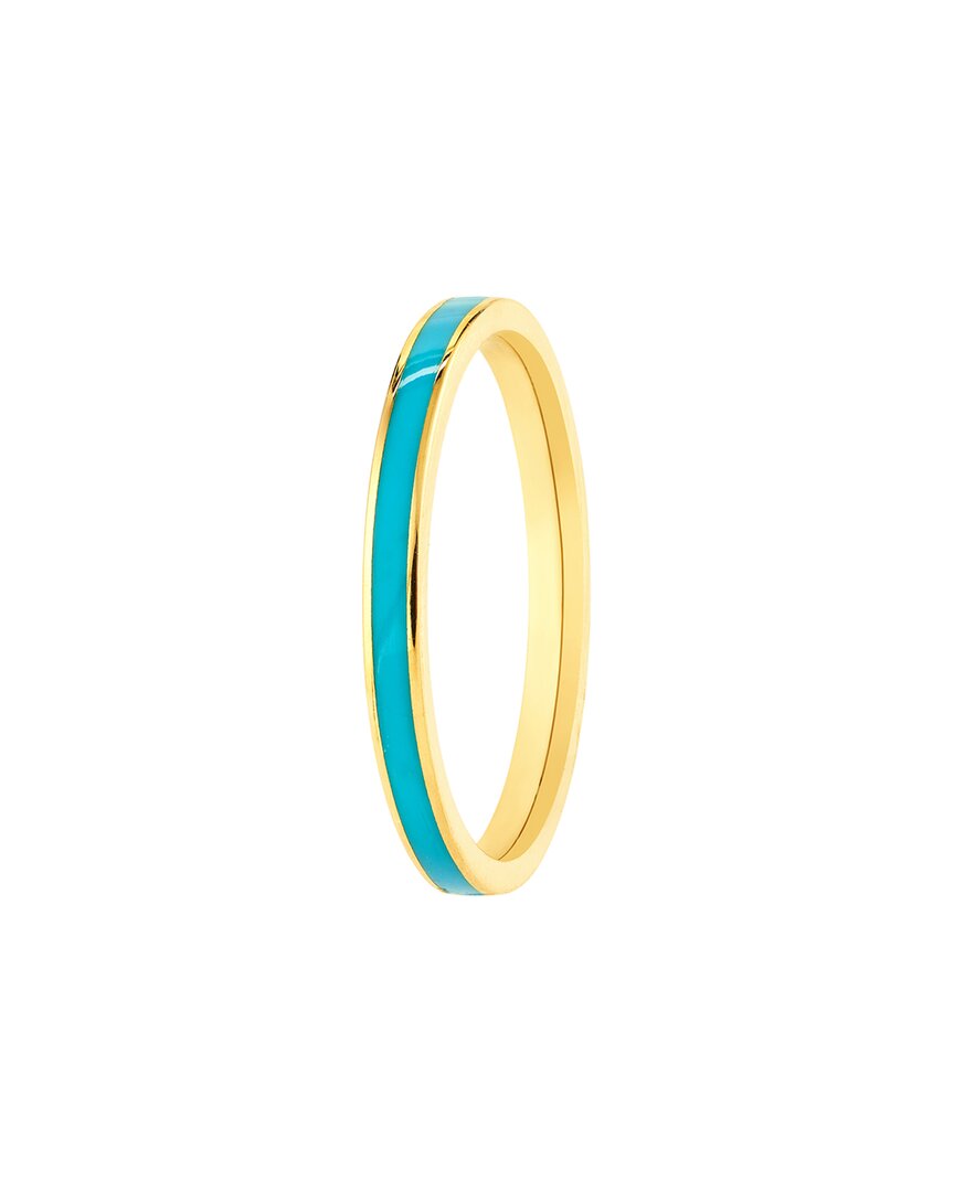 Pure Gold 14k Turquoise Ring