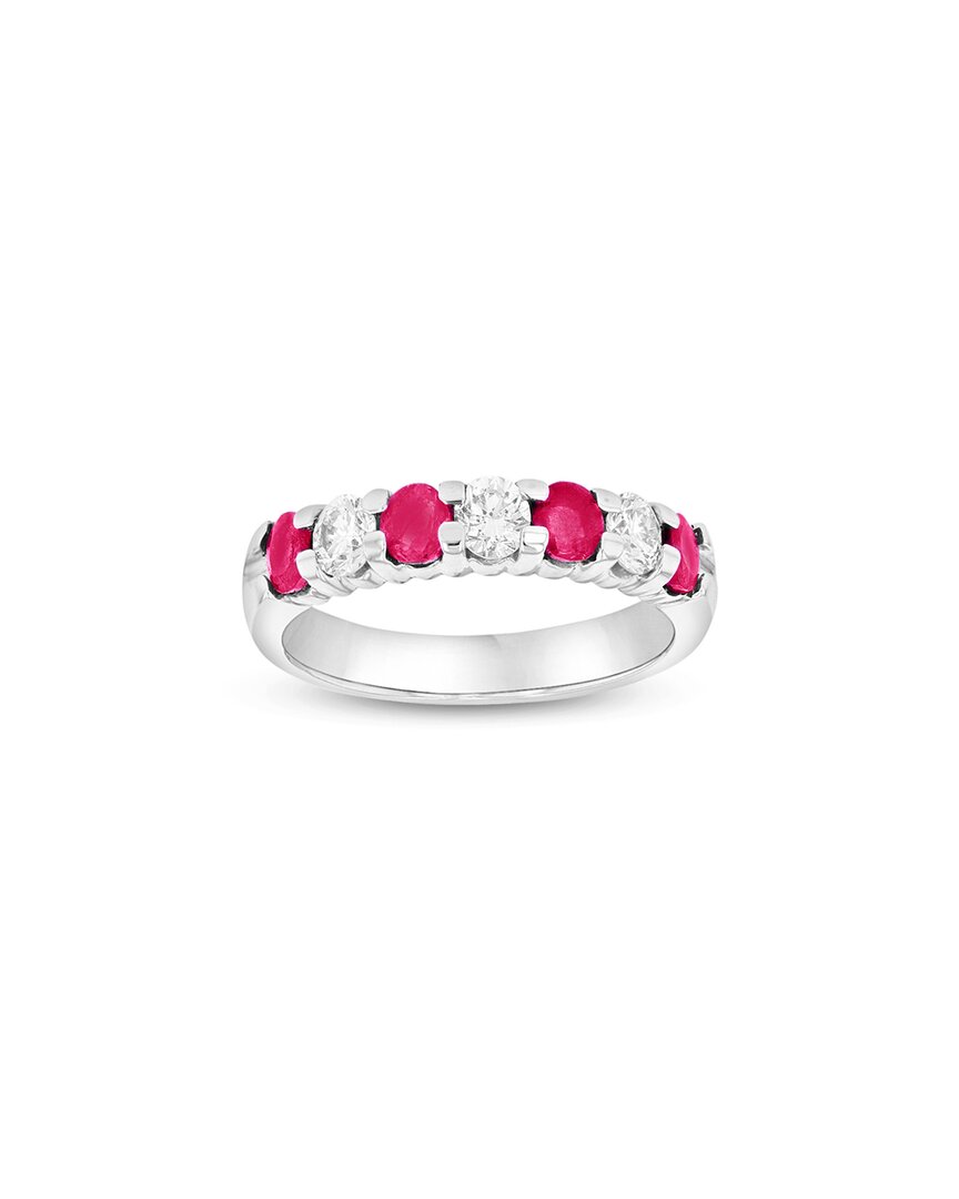 Diana M. Fine Jewelry 14K 1.02 ct. tw. Diamond & Ruby Ring