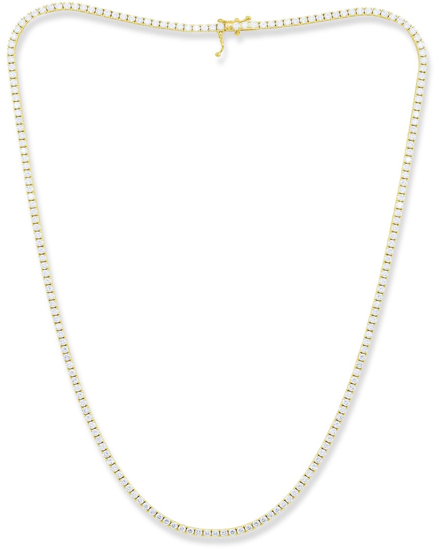 Diana M. Fine Jewelry 14k 2.25 Ct. Tw. Diamond Tennis Necklace In White