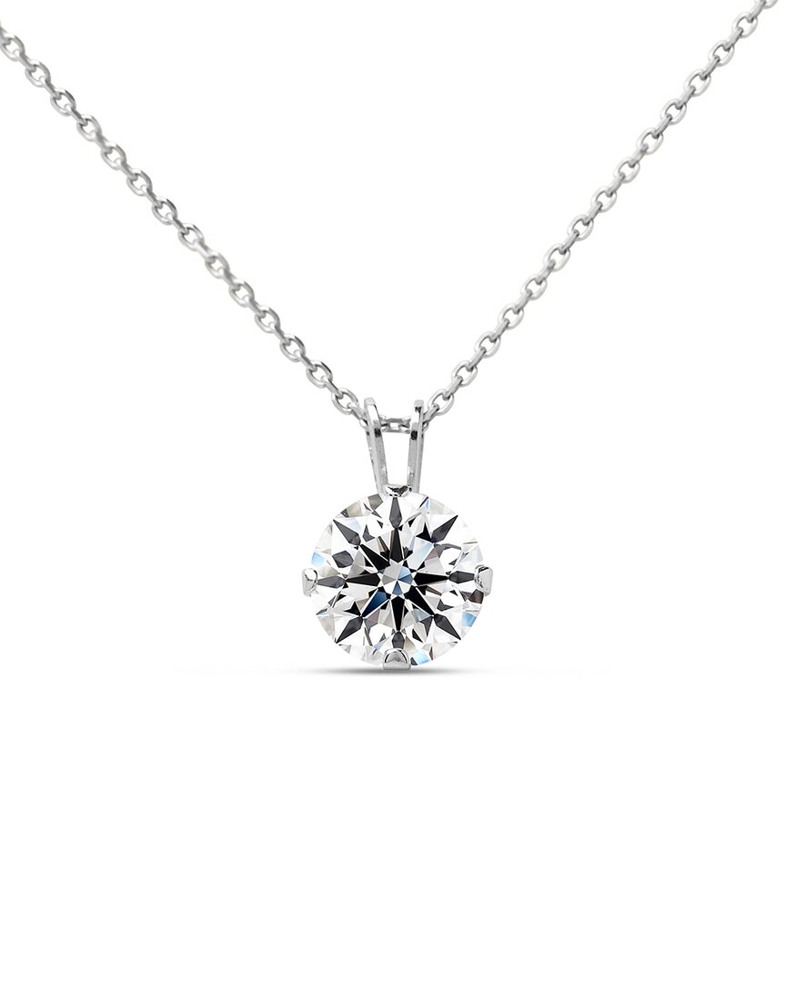 Jaclyn Smith 0.25 Ct. Tw. Lab-grown Moissanite Necklace In Silver