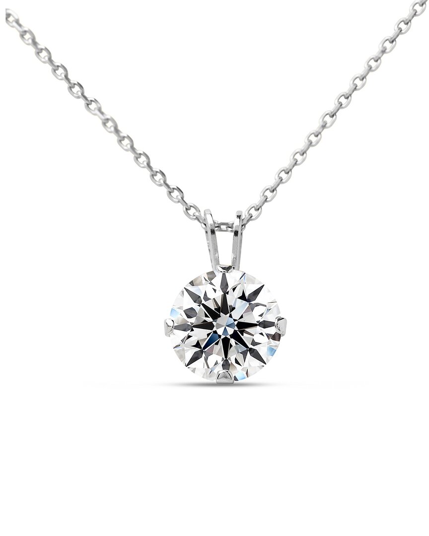 Jaclyn Smith 0.50 Ct. Tw. Lab-grown Moissanite Necklace In Silver