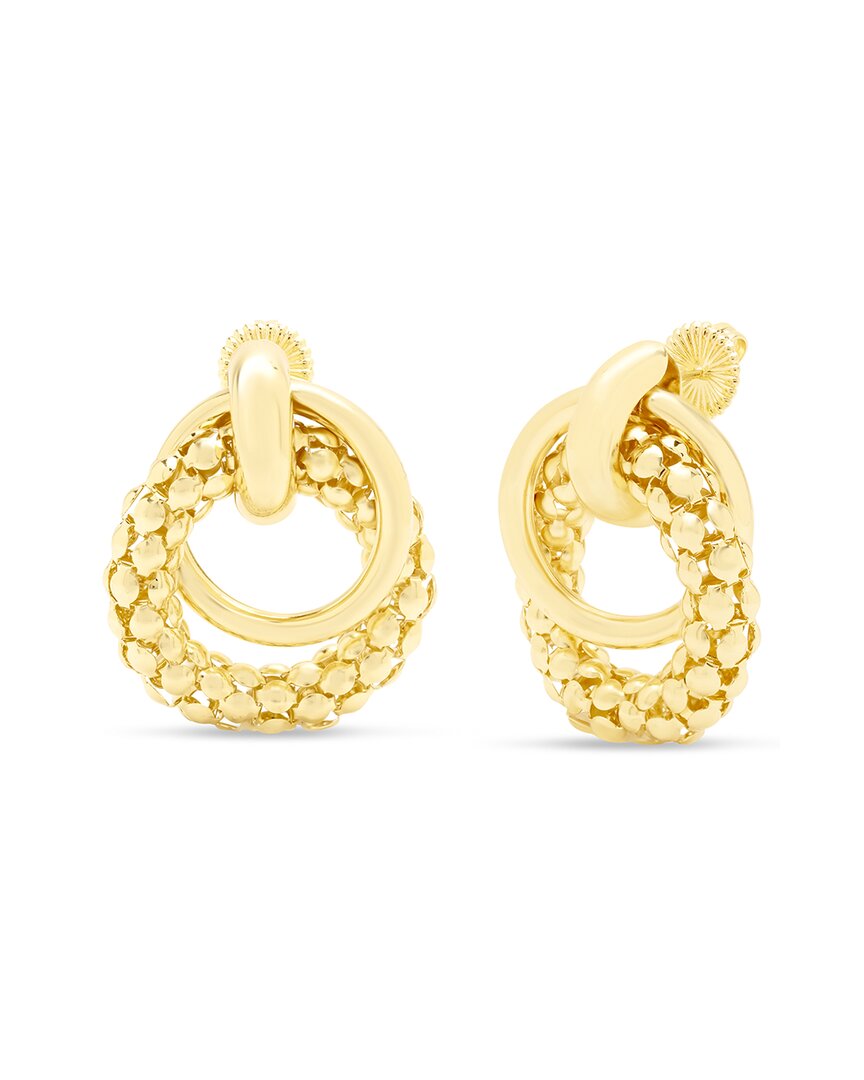 Jaclyn Smith Plated Earrings In No Color