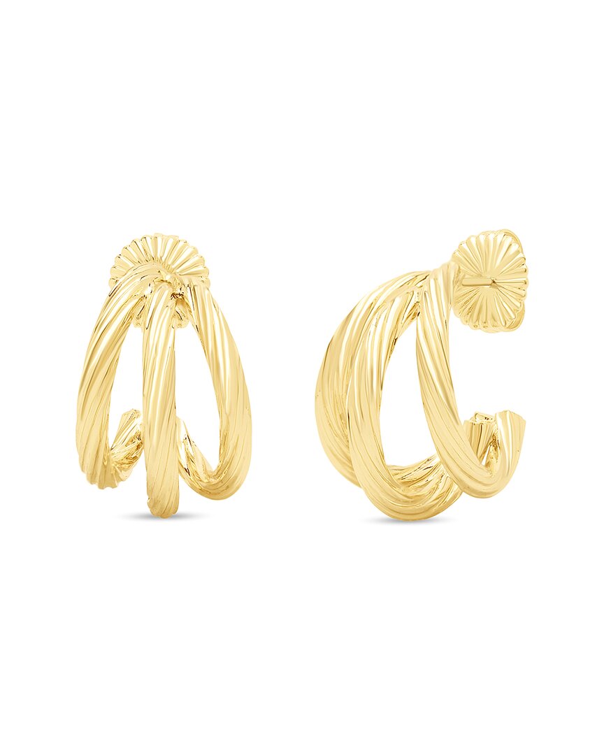 Jaclyn Smith Plated Earrings In No Color