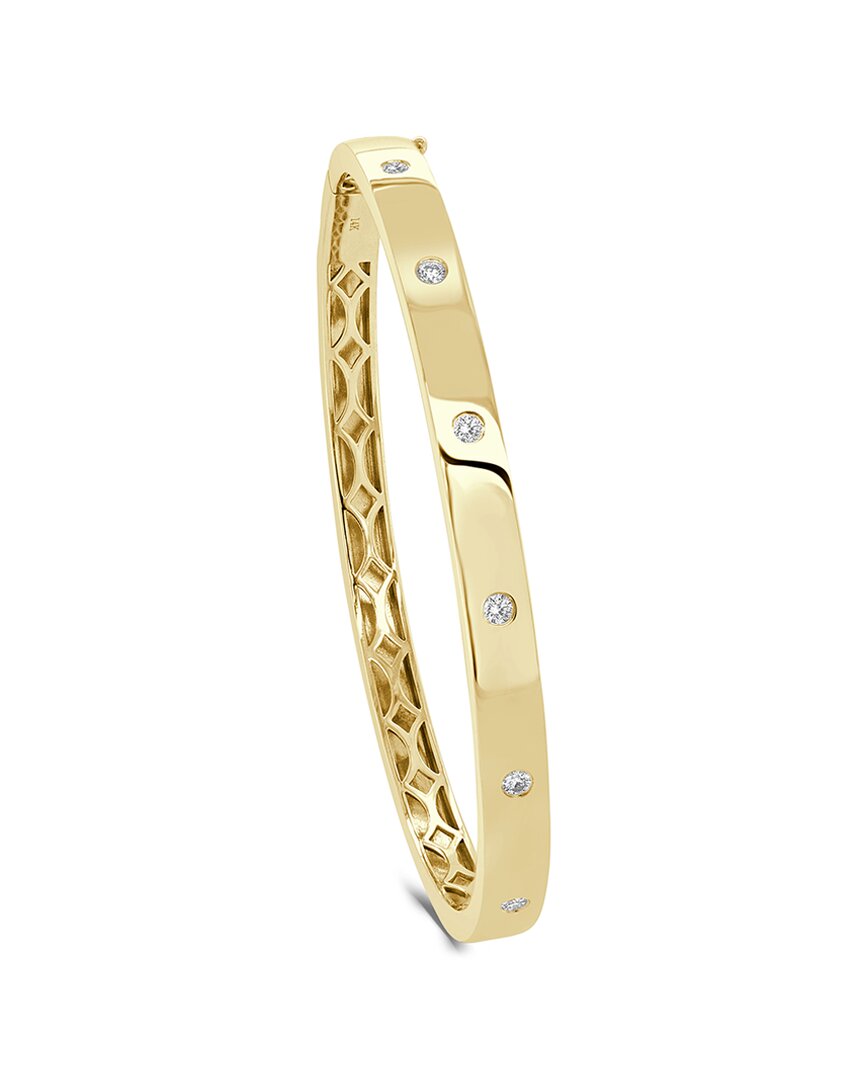 Sabrina Designs 14k 0.25 Ct. Tw. Diamond Bangle Bracelet