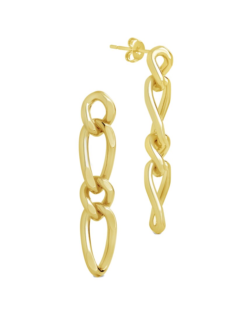 Sterling Forever Jacqueline Figaro Chain Drop Earrings