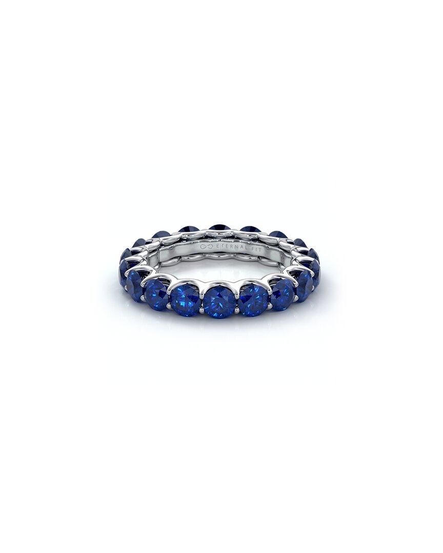 The Eternal Fit 14k 4.25 Ct. Tw. Sapphire Eternity Ring
