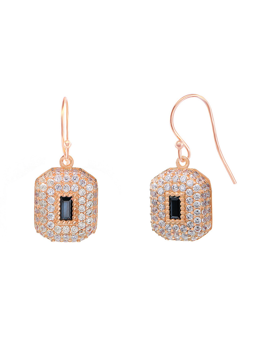 Gabi Rielle Gold Over Silver Cz Earrings