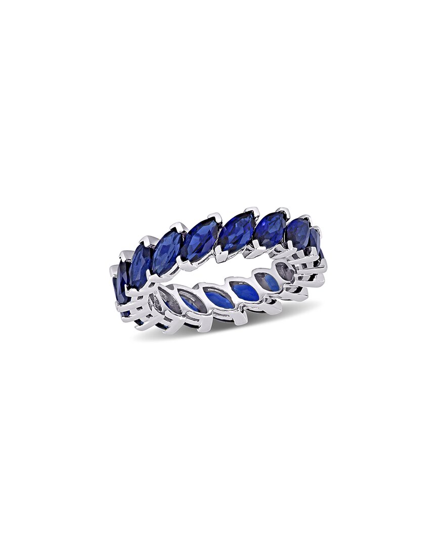 Rina Limor 14k 7.65 Ct. Tw. Blue Sapphire Eternity Ring