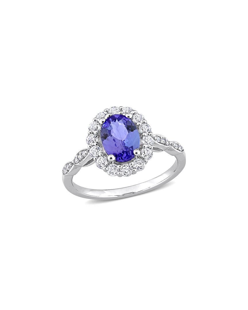 Rina Limor 14k 1.93 Ct. Tw. Diamond & Gemstone Halo Ring