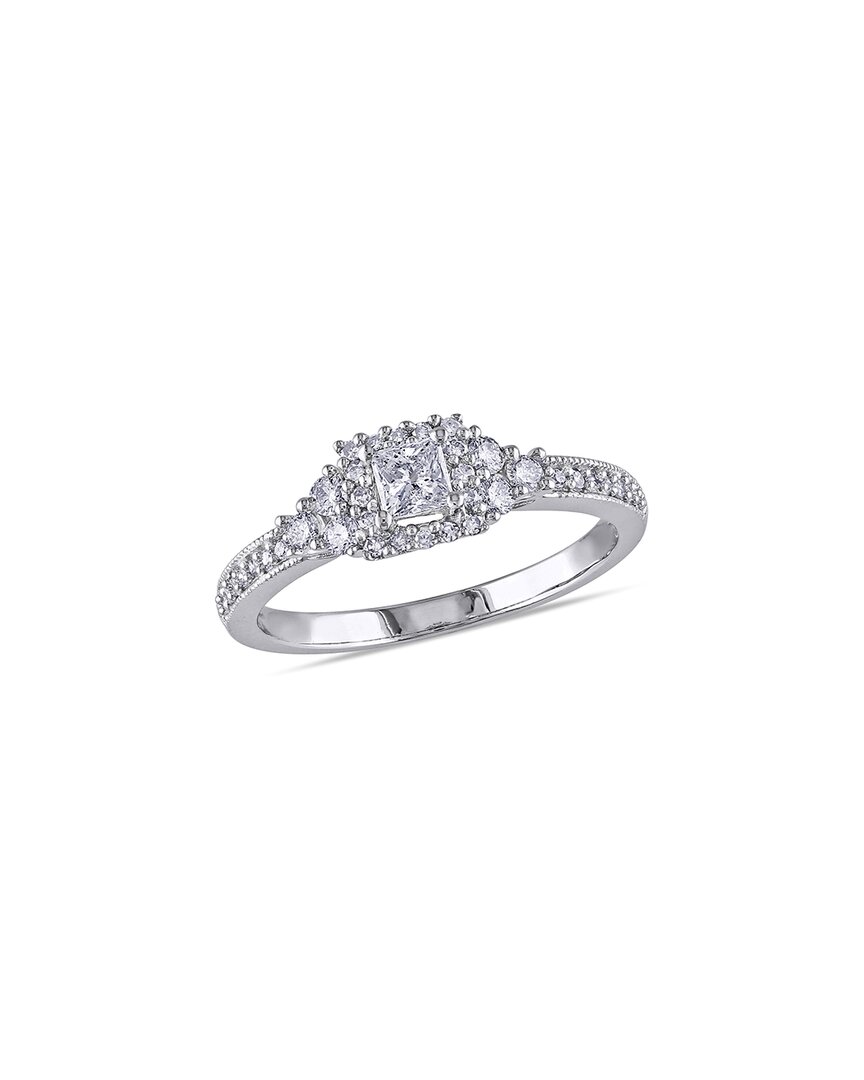 Rina Limor 14k 0.50 Ct. Tw. Diamond Halo Ring