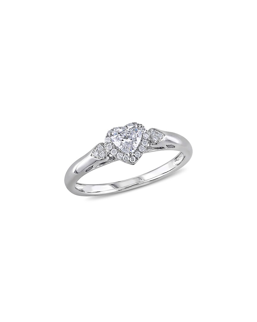 Rina Limor 14k 0.41 Ct. Tw. Diamond Halo Ring