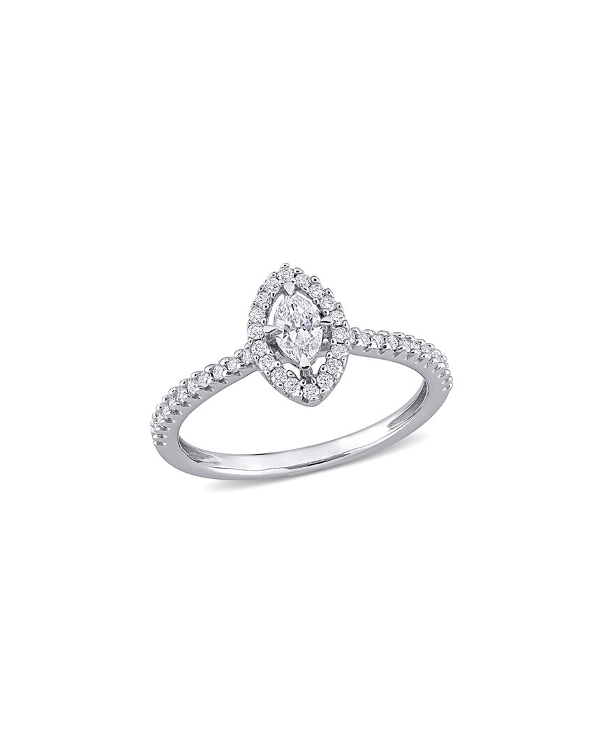 Rina Limor 14k 0.49 Ct. Tw. Diamond Floating Halo Ring