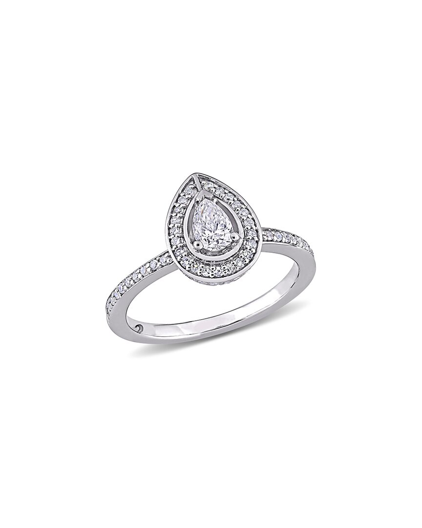 Rina Limor 14k 0.61 Ct. Tw. Diamond Halo Ring
