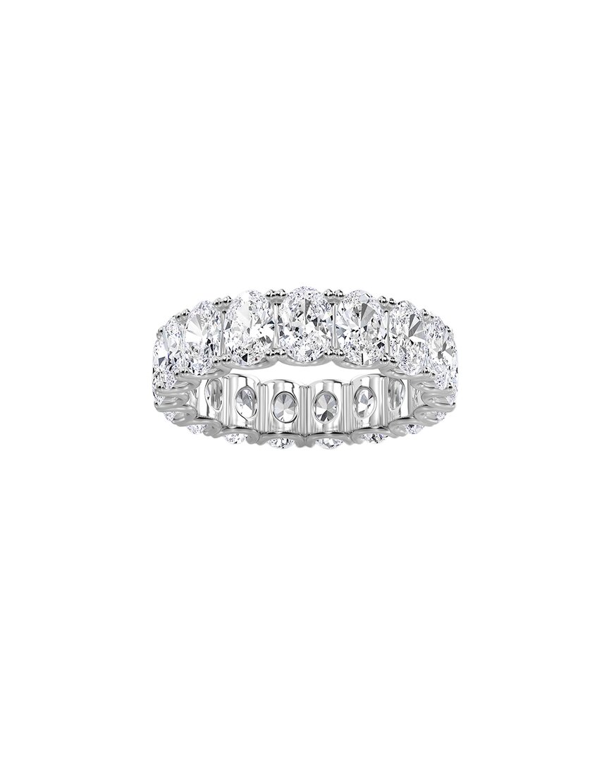 Diana M. Fine Jewelry 14k 5.28 Ct. Tw. Diamond Eternity Ring In Metallic