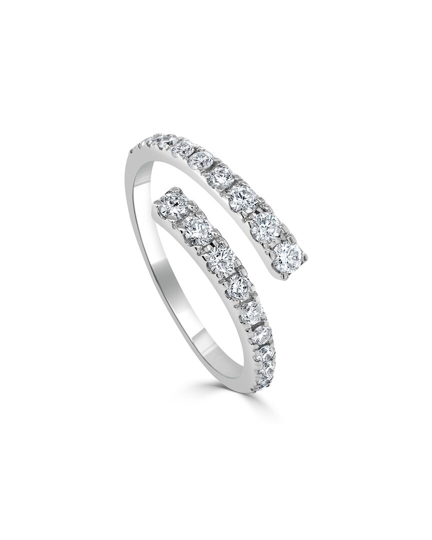 Sabrina Designs 14k 0.57 Ct. Tw. Diamond Crossover Ring