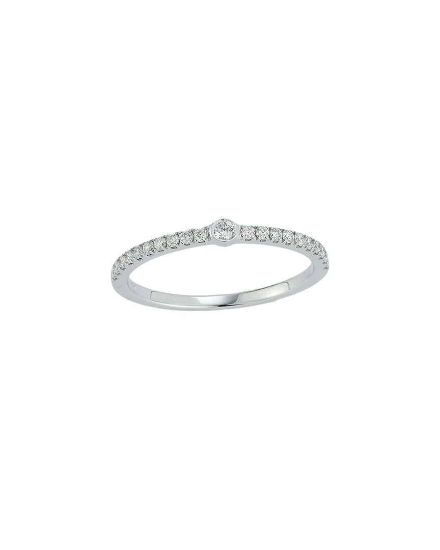 Nephora 14k 0.24 Ct. Tw. Diamond Ring In Metallic