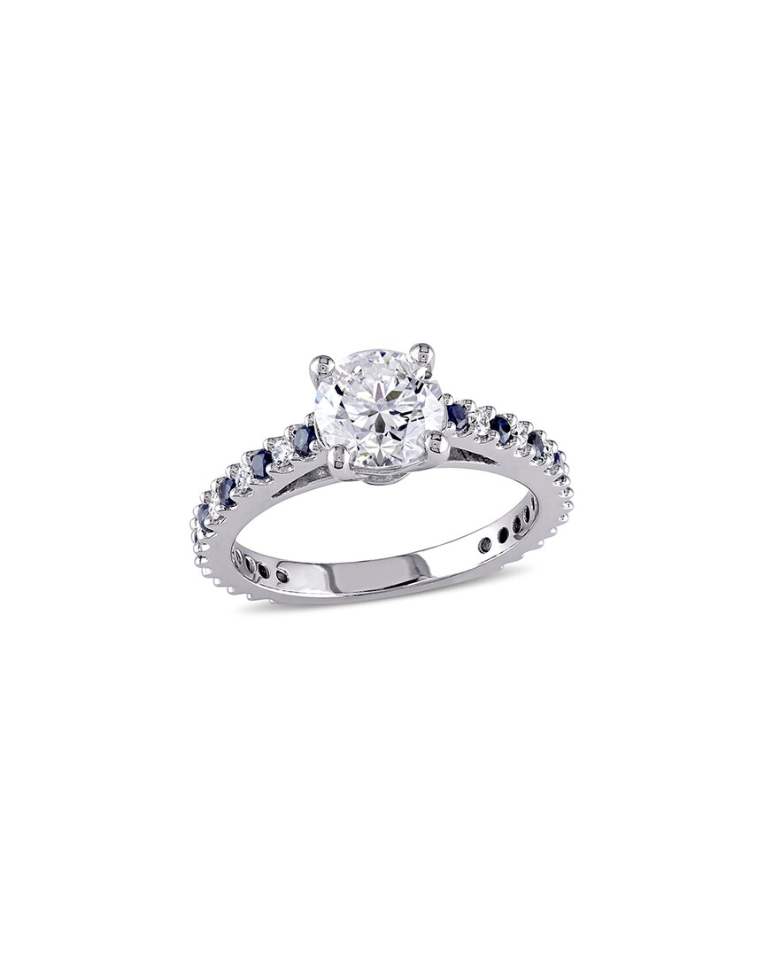 Shop Rina Limor 14k 1.49 Ct. Tw. Diamond & Sapphire Ring