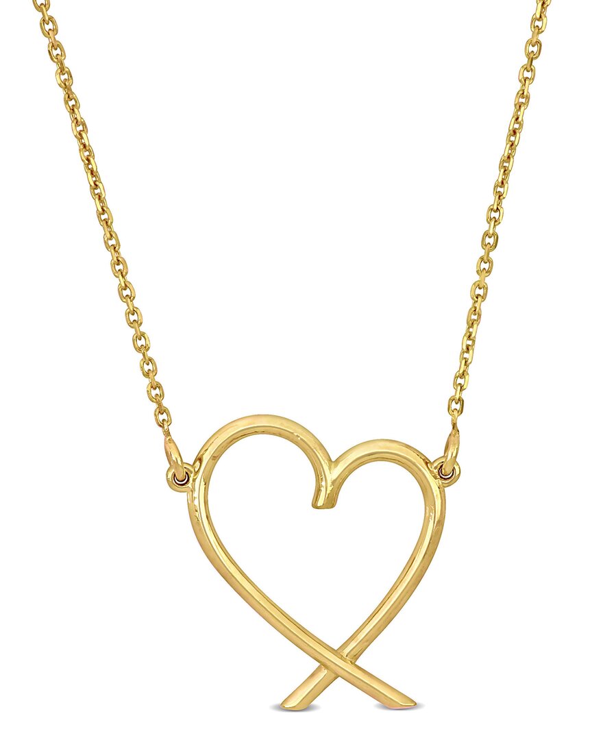Rina Limor 14k Heart Necklace