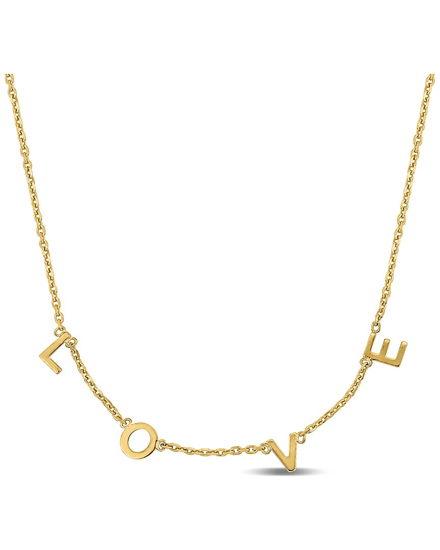 Shop Rina Limor 14k Love Necklace