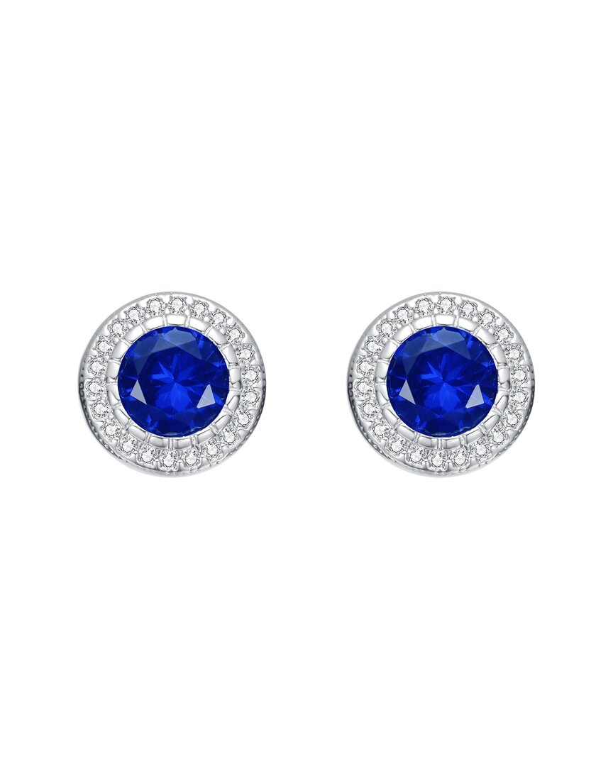 Rachel Glauber Diamond Cz Earrings