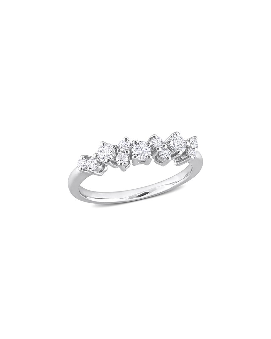 Rina Limor Platinum 0.49 Ct. Tw. Diamond Half-eternity Ring