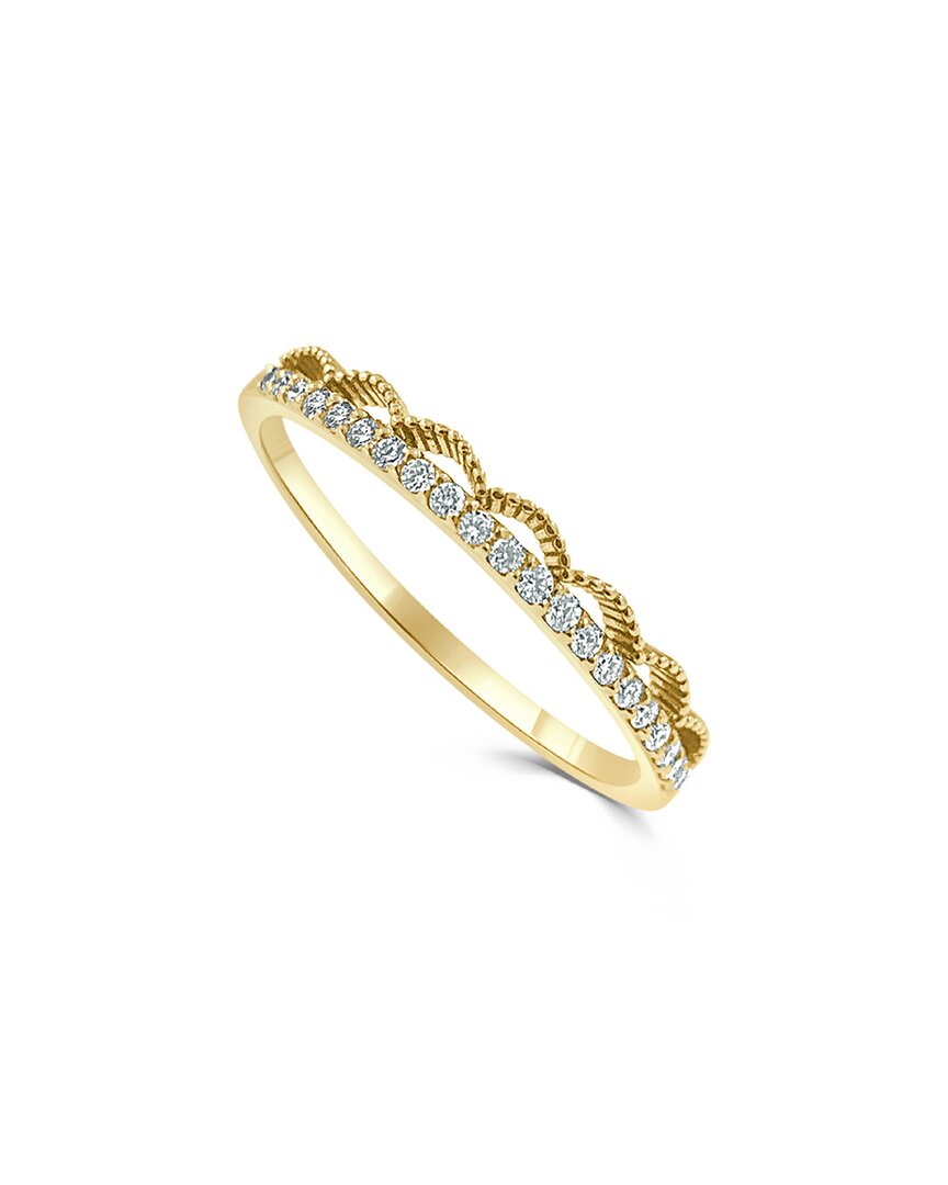 Sabrina Designs 14k 0.11 Ct. Tw. Diamond Ring In Gold
