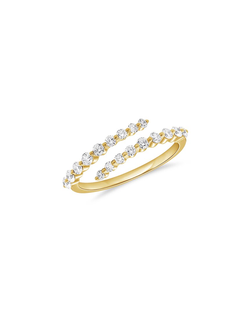 Sabrina Designs 14k 0.45 Ct. Tw. Diamond Bypass Ring In Gold
